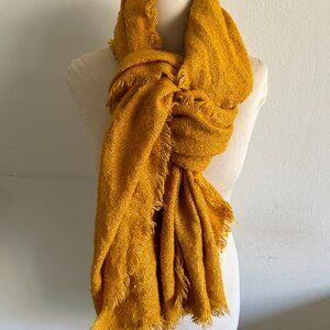 J.Crew Mustard Yellow scarf